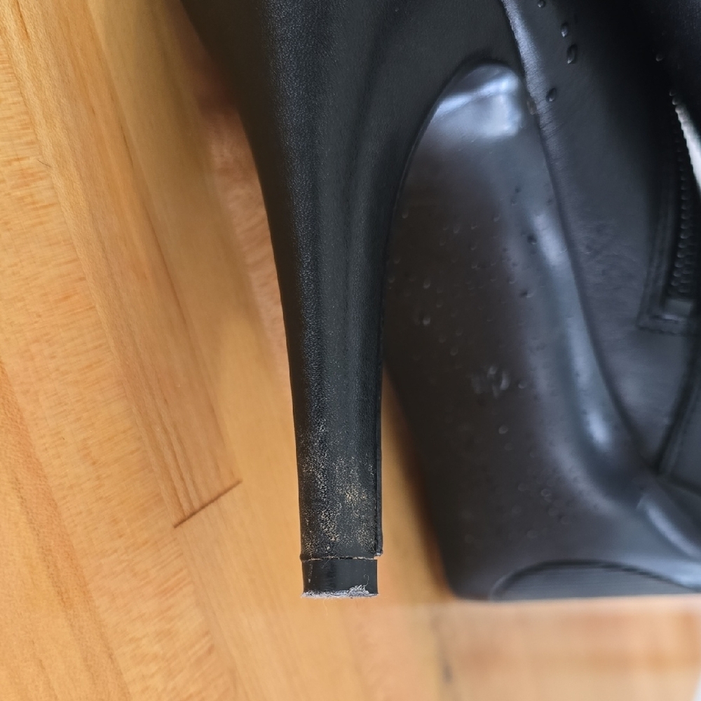 Nine West Black Heeled Boots - Picture 5 of 8